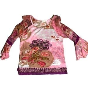 Chemistry New York long sleeve top mesh size large